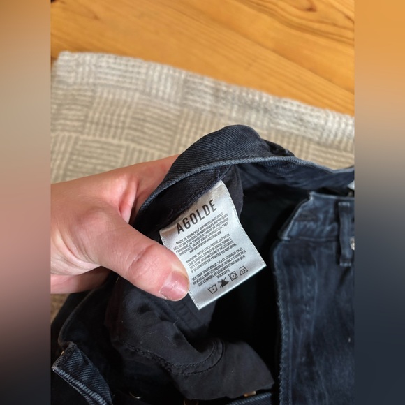 Agolde Riley High Rise Button Fly Jeans size 29 - Picture 4 of 8